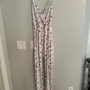 Floral Halter jumpsuit